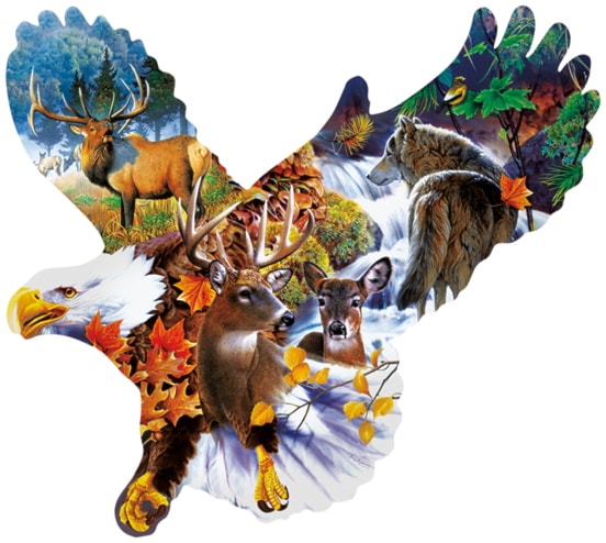 Forest Eagle Puzzle
