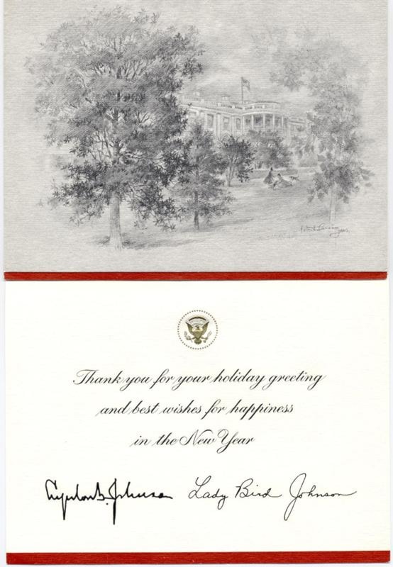 1964 Johnson Reciprocal Christmas Card