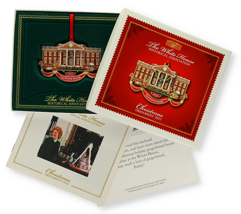 2022 White House Historical Association Nixon Christmas Ornament
