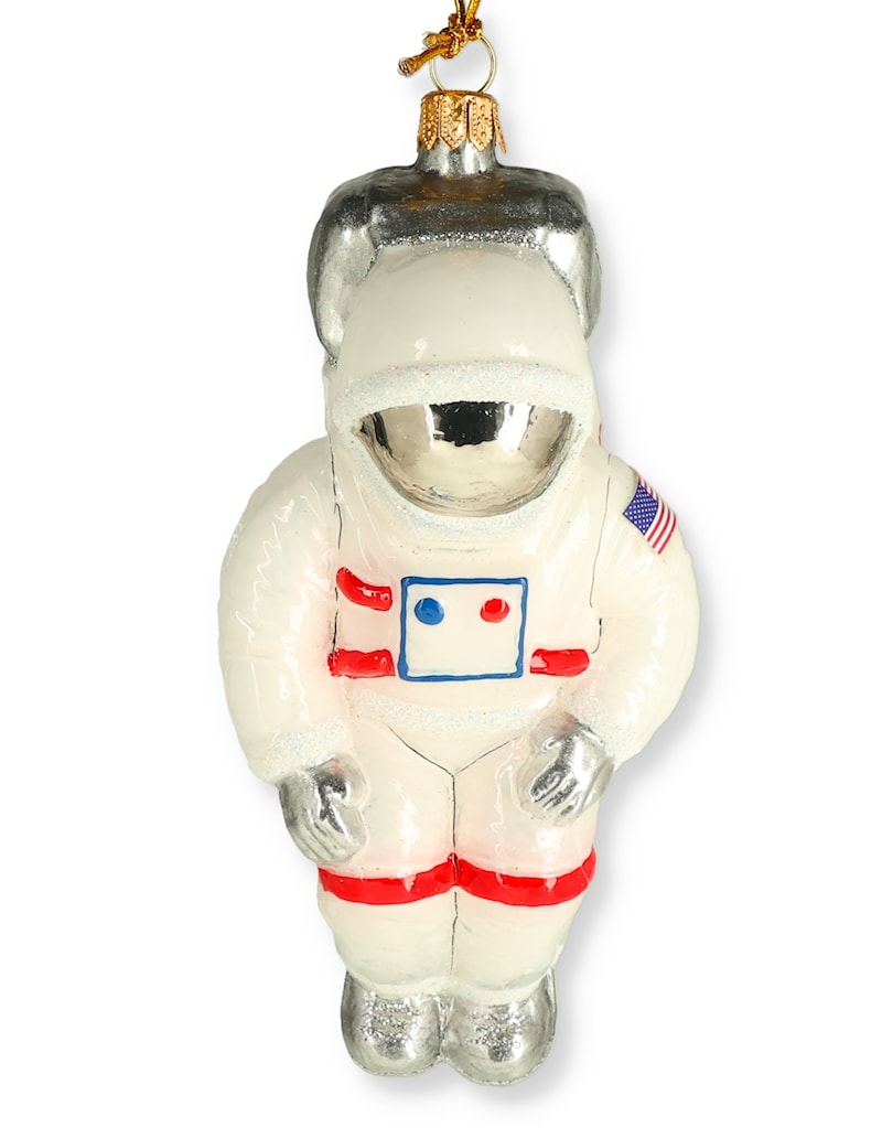 Astronaut Glassblown Ornament