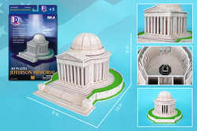 Jefferson Memorial  3-D Puzzle