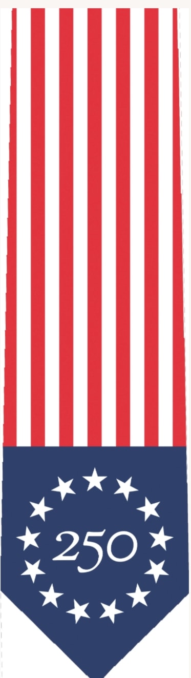 American 250 Flag Tie
