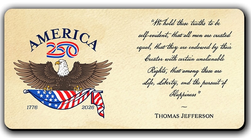 "We Hold These Truths" America250™ Magnet Long