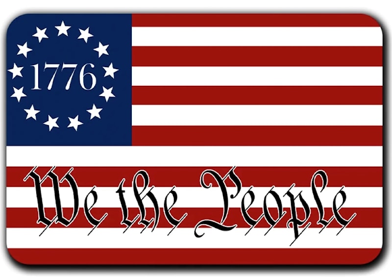 1776 American Flag "We The People" America250™ Magnet