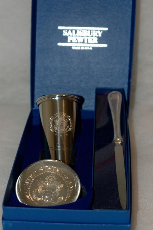 Great Seal Paperweight and Tumbler Set