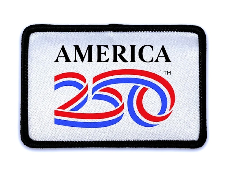 America250™ Iron-On Rectangle Patch