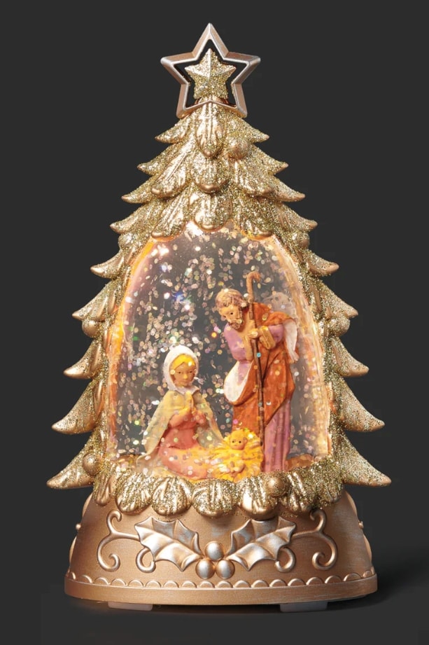 Holy Family Lighted Shimmering Merry Lites