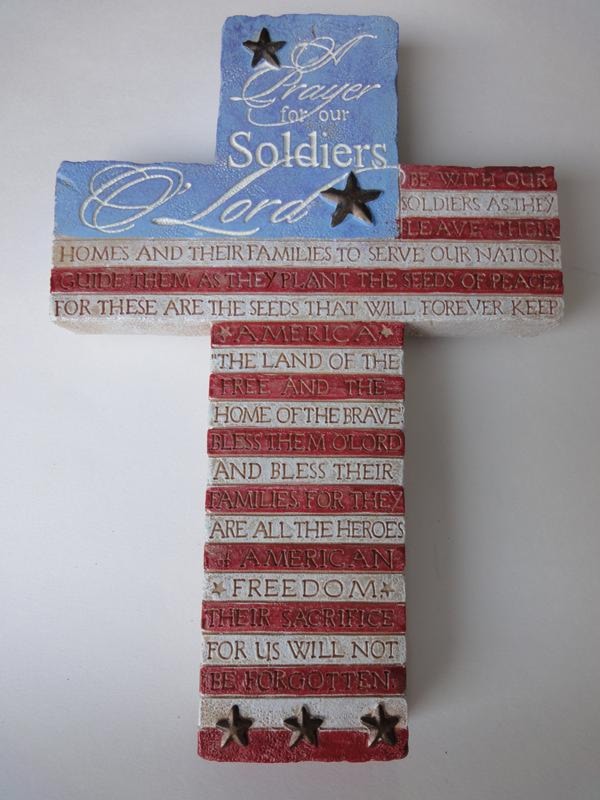 Soldier's Prayer Cross